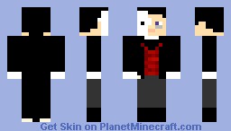 The Phantom Of The Opera (with mask) Minecraft Skin